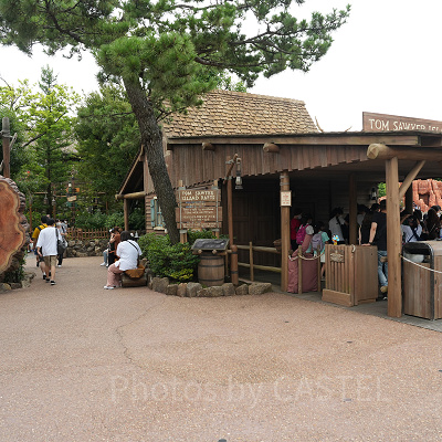 トムソーヤ島いかだの待ち時間