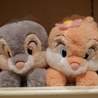 とんすけ＆ミスバニーのぬいぐるみ