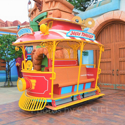 トゥーンタウンのジョリートロリーの停留所