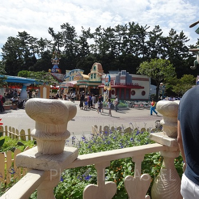 トゥーンタウンの風景