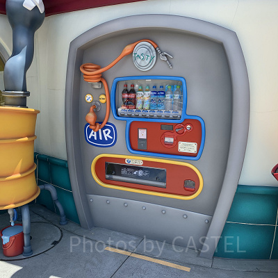 トゥーンタウンの自動販売機