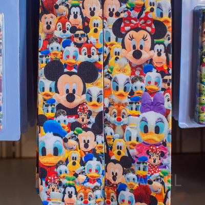 総柄ソックス（ミッキー＆フレンズ）