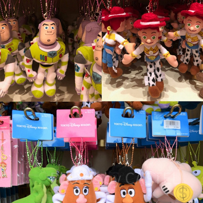 トイ・ストーリーぬいぐるみストラップ