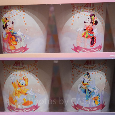 タンブラーセット（ディズニー40周年グッズ）