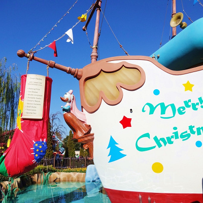 トゥータウンのドナルドのボート