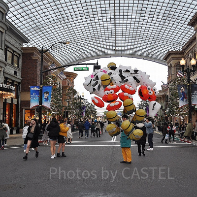 ユニバのハリウッド大通り