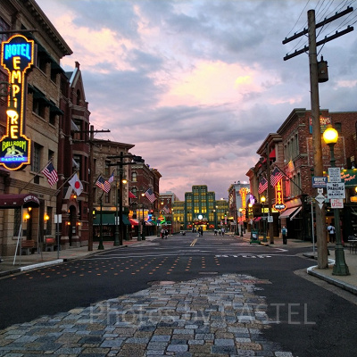 夕方のユニバ