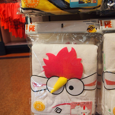 ユニコーンのフラッフィーフード付きタオル