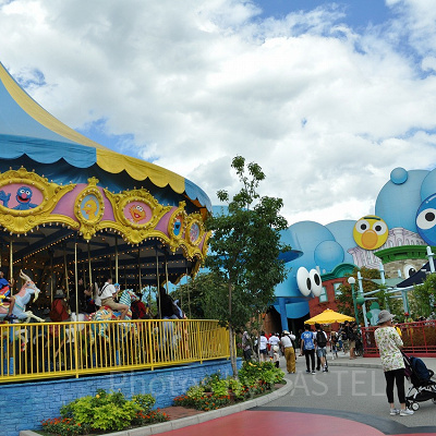 ユニバ攻略～学生編～：ビックトップサーカスで夜の遊園地を楽しむ（PM 7:30）