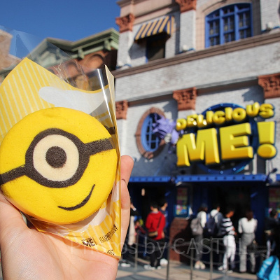 ユニバ攻略～学生編～：ミニオンのクッキーサンドでおやつ（PM 1:30）