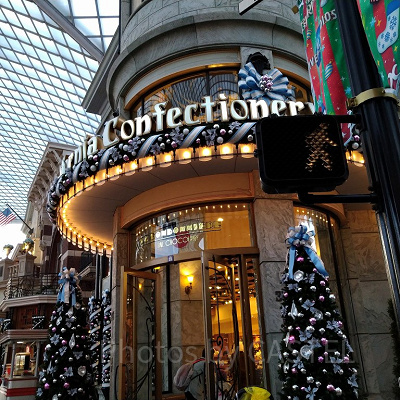 ユニバのクリスマスデコレーション