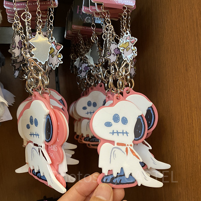 ユニバハロウィン2022グッズ：バッグチャームキーチェーン