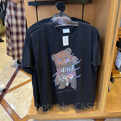 ユニバハロウィン2022グッズ：ハミクマTシャツ