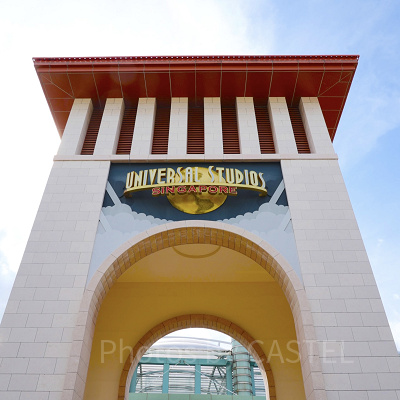 ユニバーサルスタジオシンガポール(USS)：エントランス