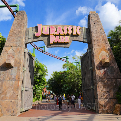 ユニバーサルスタジオシンガポール(USS)：ロストワールド・エリア