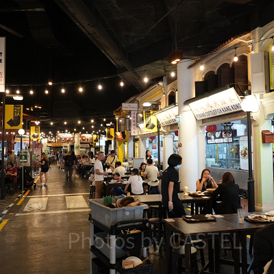 セントーサ島：マレーシアン・フード・ストリート