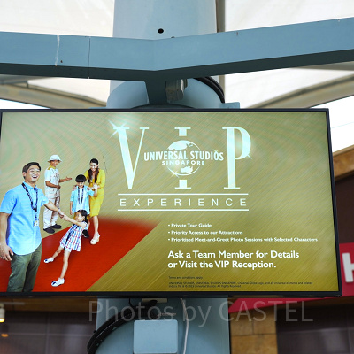 ユニバーサルスタジオシンガポール(USS)：VIPエクスペリエンス