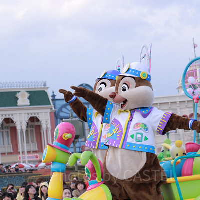 うさたま大脱走のチップとデール