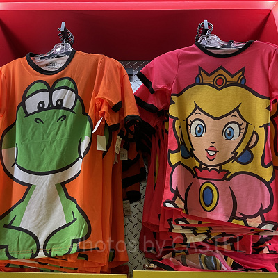 USHグッズ/ヨッシーのビッグフェイスTシャツ