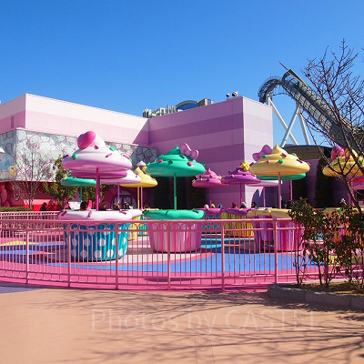 USJアトラクション：ハローキティのカップケーキ・ドリームユニバーサル・ワンダーランド