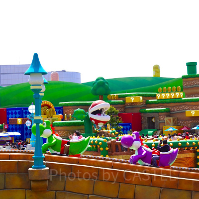 USJアトラクション：ヨッシーアドベンチャー