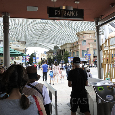 USJのエントランス