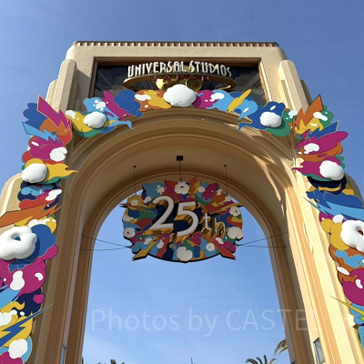 25周年のUSJゲート