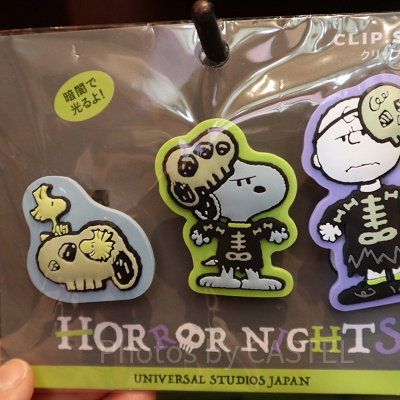 USJハロウィン/スヌーピークリップセット