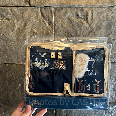 USJハリーポッター2024-2025冬グッズ：ヘアアクセサリー＆ポーチセット