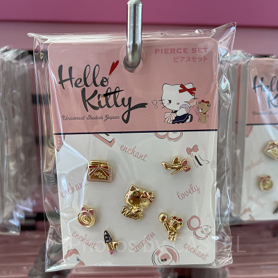 USJハローキティ/ピアスセット