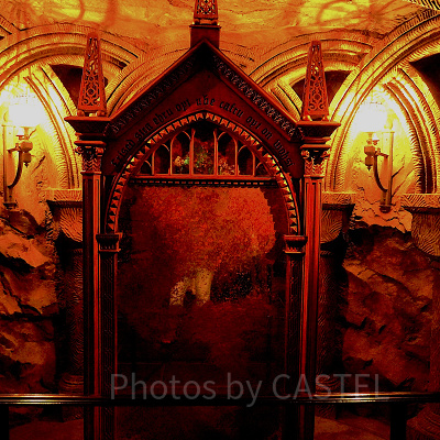 USJホグワーツ城内：みぞの鏡