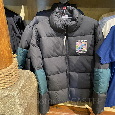 USJ冬グッズ/ジュラシックワールドの中綿ジャケット