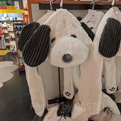 USJ冬グッズ/スヌーピーのぬいぐるみハット