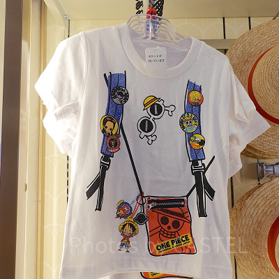  USJ×ワンピースコラボグッズ：ポケット付きTシャツ