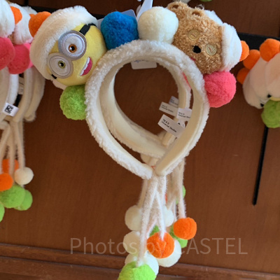 USJ2023冬グッズ/ミニオンのカチューシャ