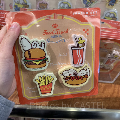 USJ2023/スヌーピーのケシゴムセット