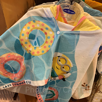 USJ2025/ミニオンのフード付きタオル