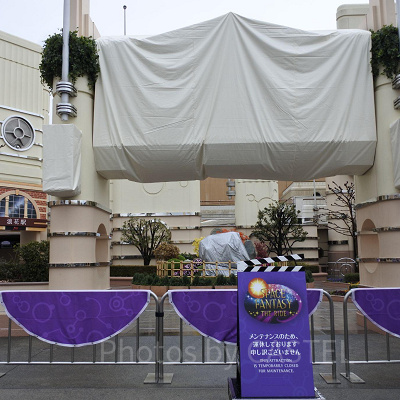 USJ／鬼滅の刃XRライド準備中