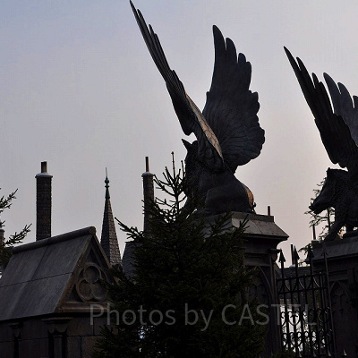 USJ／ハリーポッターエリア「ホグワーツ城」の門