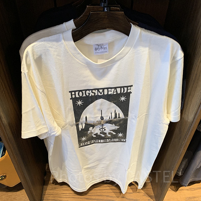 USJ/ホグズミード柄の白シャツ