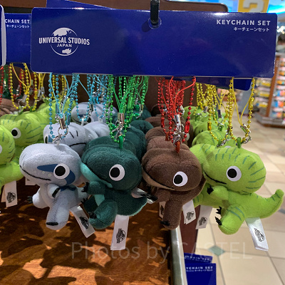 USJ/ジュラシックワールドのキーチェーンセット