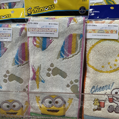 USJ/ミニオンのマフラータオル