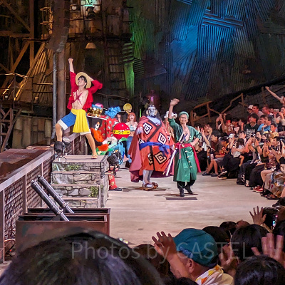 USJ／ワンピースプレミアショー2023（撮影可能タイムに撮影）