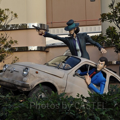 USJのルパン三世XRライドのオブジェ（クールジャパン2019）