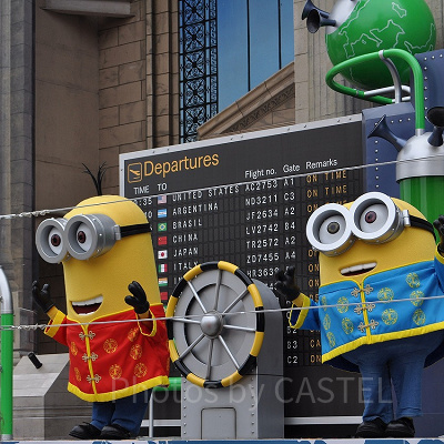 USJのワールド・ストリート・フェスティバル「ミニオン・ハチャメチャ・ワールド」