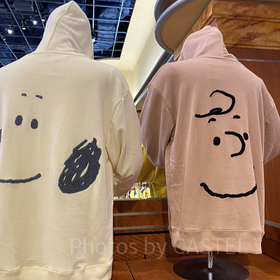 USJ/スヌーピー＆チャーリー　ビッグフェイスパーカー