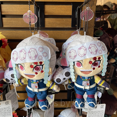 宇髄天元ぬいぐるみキーチェーン(USJ×鬼滅の刃 刀鍛冶の里編&柱稽古編グッズ)