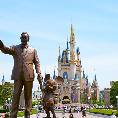 ディズニーランドの景色