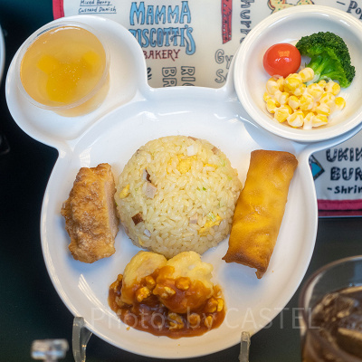 ヴォルケイニア・レストランのお子様セット