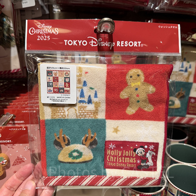 ウォッシュタオル(クリスマスグッズ2025)